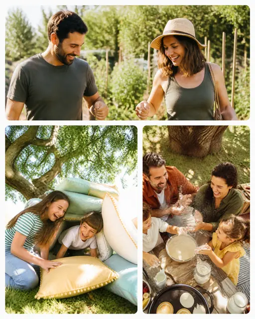 3 photo family collage