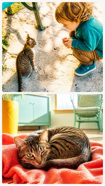 2 photo pet collage with a 1 by 2 grid, sized for a story